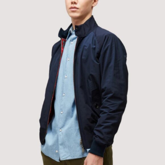 Baracuta Harrington Jacket with Tartan Lining - Picture 3 of 9